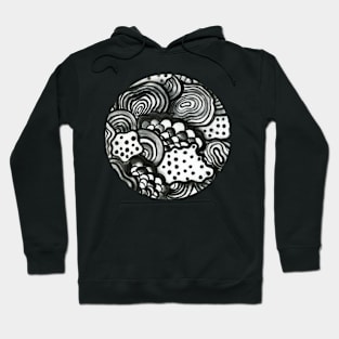 Funky fungus (circle) Hoodie